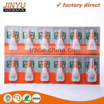 Jinyu Instand bond Good heat resistance metal stick super glue