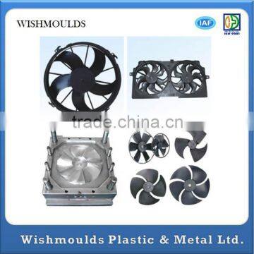 China OEM ABS Plastic Air Conditioner Fan Blade Mould Manufacturer photo-3