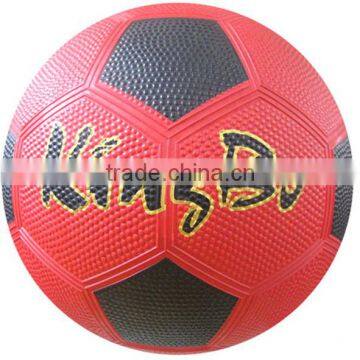 rubber soccer ball