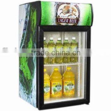 beverage cooler,88Liters,0-10centi degree,with lamphouse