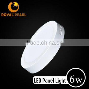 LED Light Source ultra thin 6w round led light panel 2700-6500K with high Lumen support dimmable led ceiling light with CE&RoHS