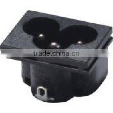 ICE C6 AC inlet power socket&switched socket