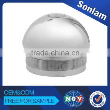Stainless Steel Railing Handrail End Cap for Post photo-2