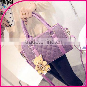 Hot sale Fashion Handbag High Quality PU leather Top Zipper handbags women Shoulder Bag