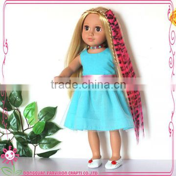 China manufacture doll wigs for wholesale rainbow doll wig