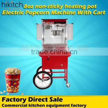 Vending equipment electric commercial 8oz wheel popcorn maker