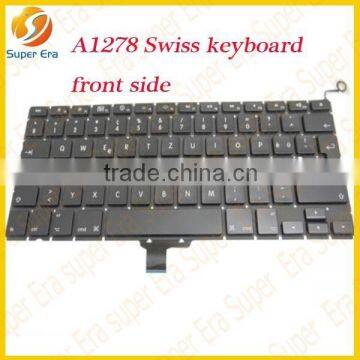 Brand New Swiss CH keyboard 13" for Macbook Pro Unibody A1278 2009 2010 2011(SUPER ERA)