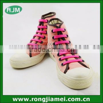 2015 unique silicone shoelaces wholesale bulk shoelaces for sale