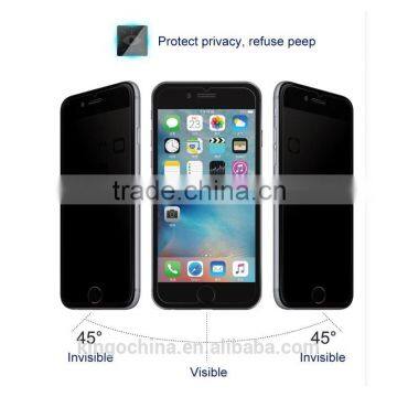 Wholesale product 0.33mm mobile phone anti-peeping tempered glass screen protective film