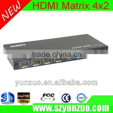 HDMI Matrix Switcher With RCA Audio