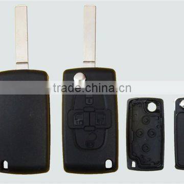 Best price Citroen 307 remote 4 buttons flip citroen key Shell for Peugeot 1007 Citroen C8