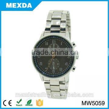 fancy brand promotion steel strap customized men watch