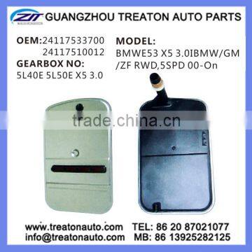 TRANSMISSION FILTER 24117533700 24117510012 FOR BMW E53 X5 3.0L BMW/GM/ZF RWD,5SPD 00-ON