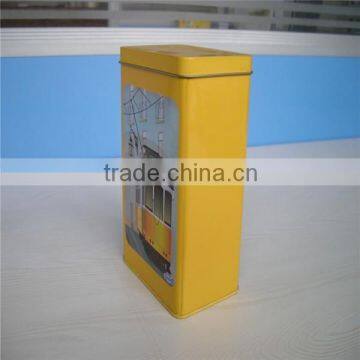 Wholesale Coffee packaging tin box with print