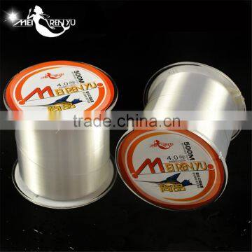 Free Sample 100M Thinner Diameter Nylon Fishing Line 1mm in New Style Spooler