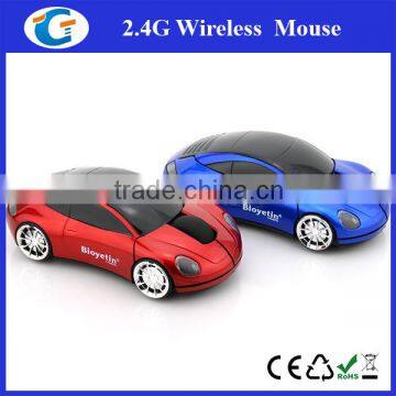 wheeled scroll vehicle shaped wireless mouse