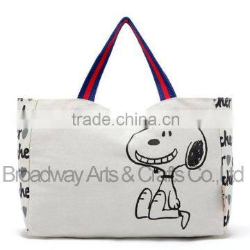 Best selling products cotton canvas tote bag messenger bag