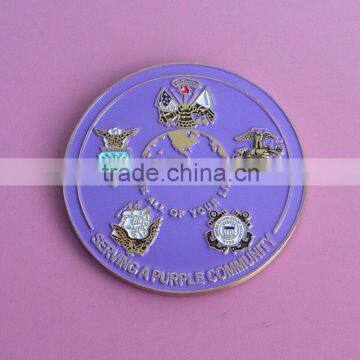 wholesale customised 3D logo challenge coin