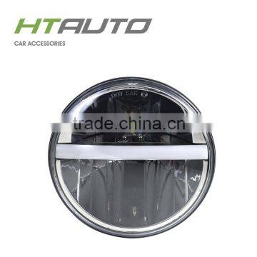 HTAUTO 20W Round LED headlight Work Light Auto Led Lights 7 Inch Headlight For Jeep