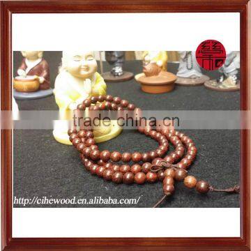 100% Natural Red Sandalwood Bead Buddha Bracelet With Modern Industrial Plant photo-3