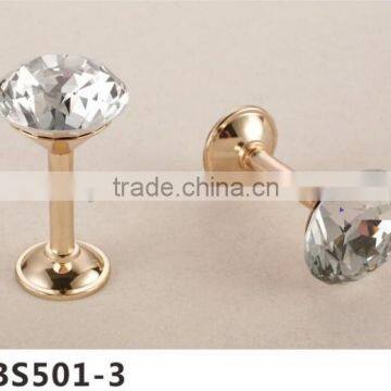 Crystal wall magnetic curtain hook home accessories