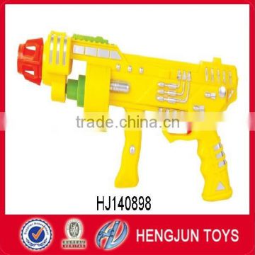 2015 Wholesale funny ABS Plastic electric soft bullet gun with light