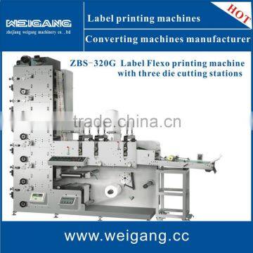 Roll to roll digital label printing machine