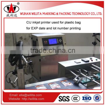 Inkjet printers date/ numbers/wire/ bag /bottle/box metallic ink inkjet printer