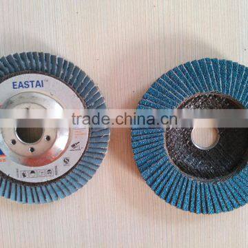 100mm Calcine Aluminum oxide Abrasive with fiberglass backing plate disc for Metal