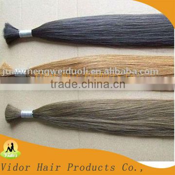 Wholesale Double Drawn Raw Human Hair Bulk