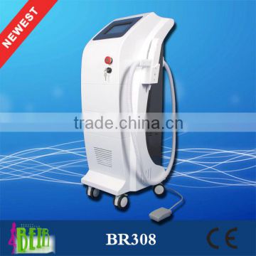 2016 Newest ! High Power Q-switch Laser Tattoo Removal Nd Yag Laser Machine Device / Nd Yag Laser Multifunction Machine Telangiectasis Treatment