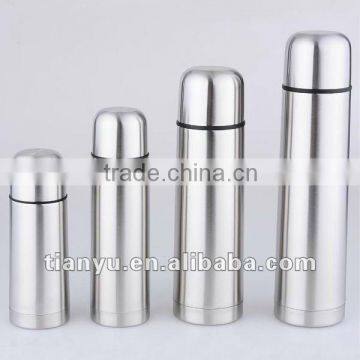 Keep hot 24 hours- bullet shape stainless steel vacuum thermos 350ml,500ml,750ml,1000ml