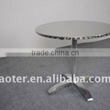 Metal folding table