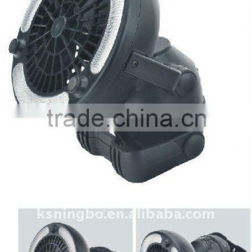 LED camping fan light, LED tent light with fan, fan light, LED light/fan combo