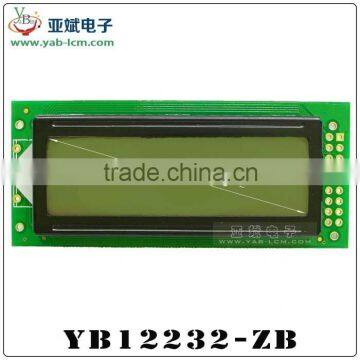 12232-ZB Chinese word stock , Working voltage 5 v / 3.3 v is optional,12232 LCD display modul