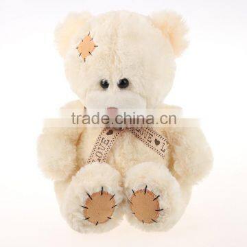 Global Famous Brand Cheap Prices White Plush Teddy Bear photo-5