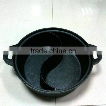 Cast Iron Hot Pot, Cast Iron Divided Hot Pot