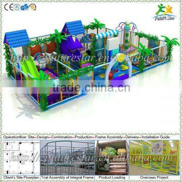 Free design CE & GS standard eco-friendly LLDPE kids indoor play ground equipment