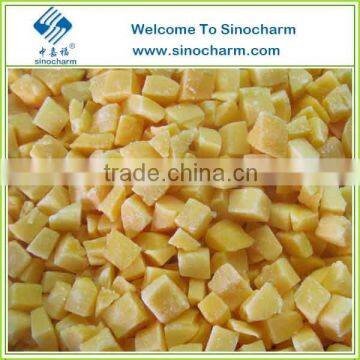 Provide Chinese Frozen Yellow Peaches Diced