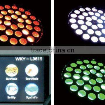 108x3w Led Moving Head Lights / Rgbw Zoom 36x10w 4in1 Led Moving Head Wash Light photo-6