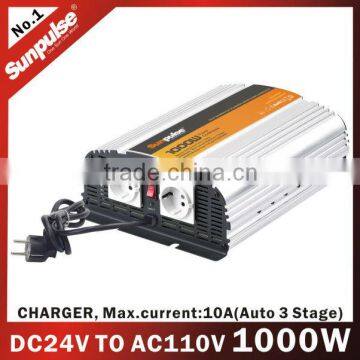 CPS series 12v to 110v pure sine wave inverter with charger 1000W, 10A (CPS1000W)