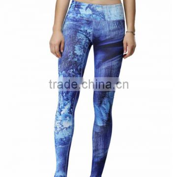 women custom printed digital print yoga pants leggings