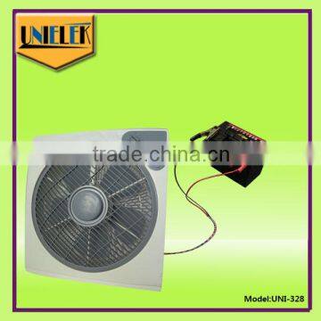 Heavy Duty High Speed Motor Speed Strong Air Flow Solar Power dc Fan Battery Operated photo-6