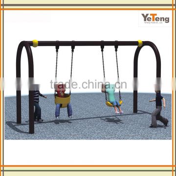 Outdoor Play Galvanized Steel Swing Set