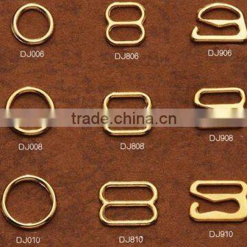 Zinc alloy flat ring for swimwear