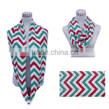 Medium Style of Length and Knit Style Mardi Gras Scarf photo-3