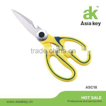 PP Handle Household Safety Scissors With Scissors Blade Cover photo-3