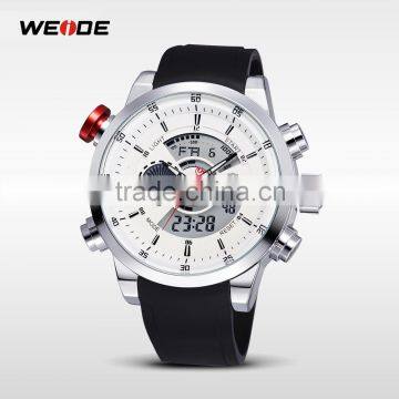 WEIDE Branded Fashion Analog Digital Quartz Watch OEM Factory China Wrist Watch for Men photo-2