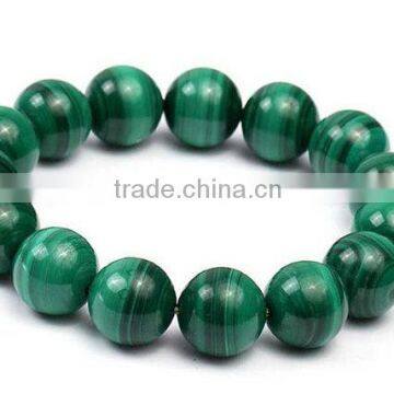 The Gopali Jewellers Malachite Gemstone Beaded Bracelet Jewelry