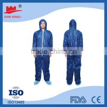 Disposable clothing against nonhazardous liquids hooded coveralls                        
                                                Quality Choice